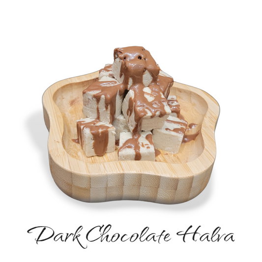 Dark Chocolate Halva رهش بالشوكولاتة الداكنة